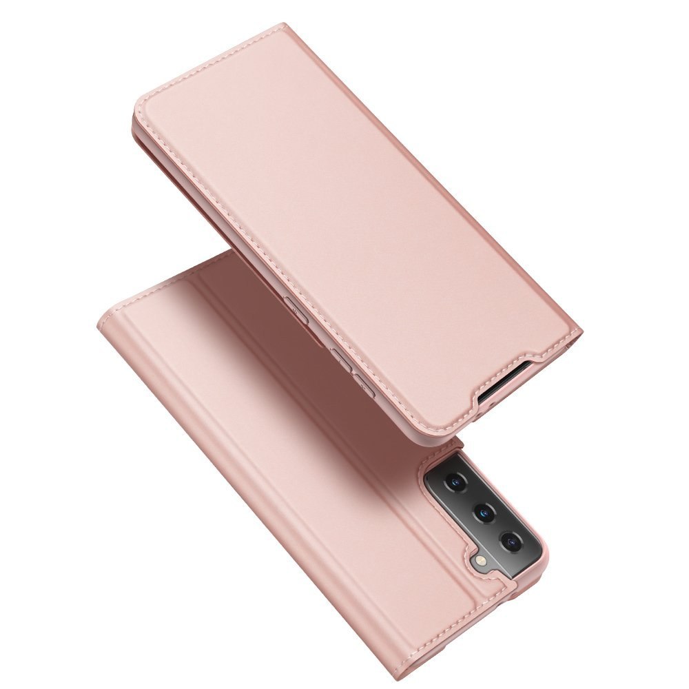 Etui DUX DUCIS Skin Pro z klapką do Samsung Galaxy S21 Ultra 5G różowy