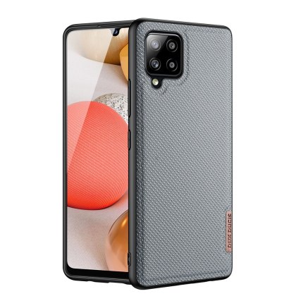 Etui Fino Dux Ducis Nylonowe Pokrycie do Samsung Galaxy A42 5G niebieski