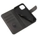 Futerał etui portfel z klapką do iPhone 11 czarny