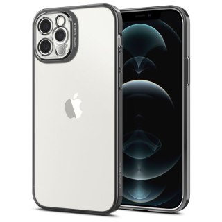 Etui Spigen Optik Crystal do iPhone 12 Pro Chrome Grey