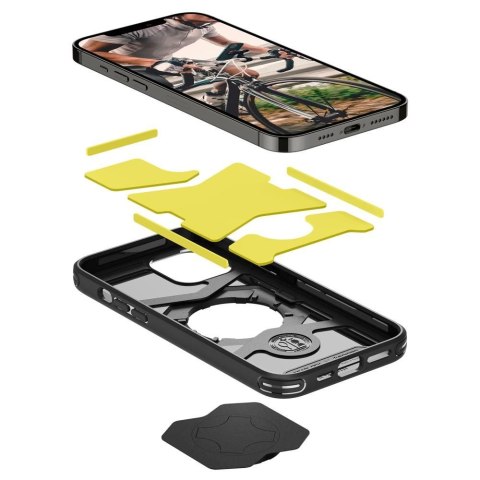 Etui do Roweru Spigen Gearlock Bike Mount Case do iPhone 12 Pro Max Black