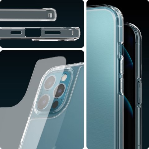 Etui Spigen Quartz Hybrid do iPhone 12 Pro Max Matte Clear