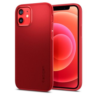 Etui Spigen Thin Fit do iPhone 12 / 12 Pro Red