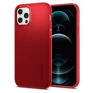 Etui Spigen Thin Fit do iPhone 12 / 12 Pro Red