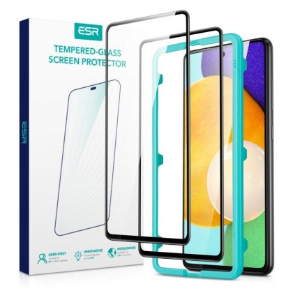 2x Szkło Hartowane ESR Screen Shield 3D do Samsung Galaxy A52 LTE/5G Black