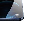 2x Szkło hartowane Privacy 0,3mm z ramką do iPhone 12 Pro / iPhone 12 filtr prywatyzujący