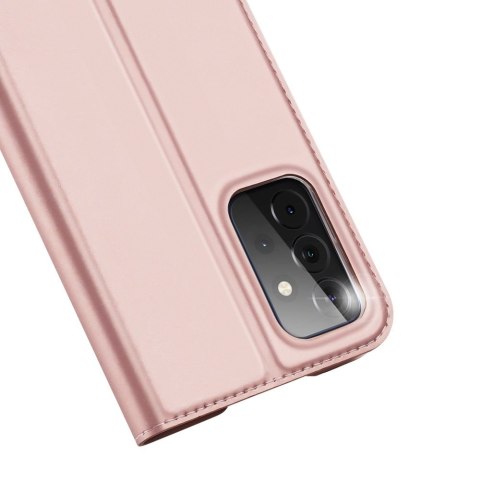DUX DUCIS Skin Pro kabura etui pokrowiec z klapką Samsung Galaxy A72 5G / A72 4G różowy
