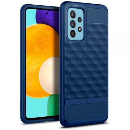 Etui Bumper Caseology Parallax do Samsung Galaxy A52 LTE/5G Classic Blue