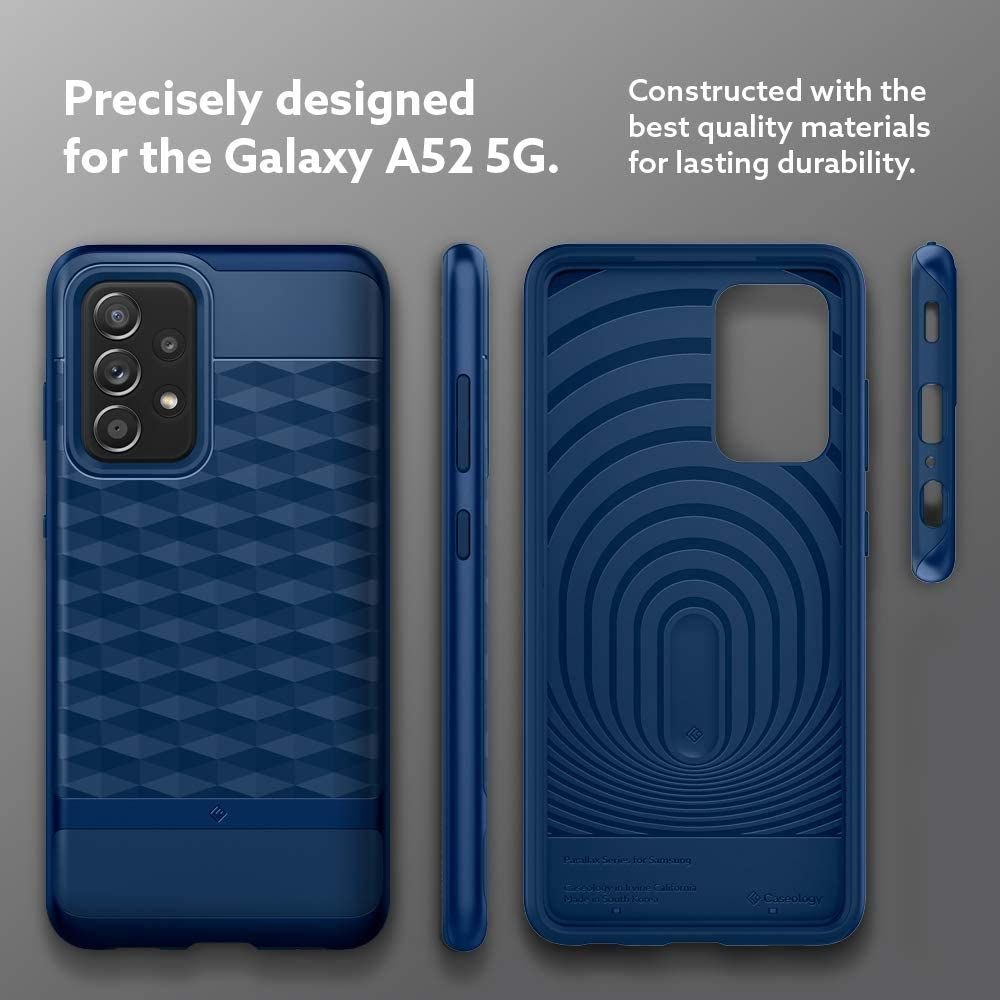 Etui Bumper Caseology Parallax do Samsung Galaxy A52 LTE/5G Classic Blue