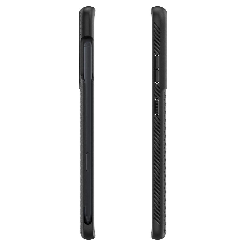 Etui Spigen Liquid Air Pen do Samsung Galaxy S21 Ultra Matte Black