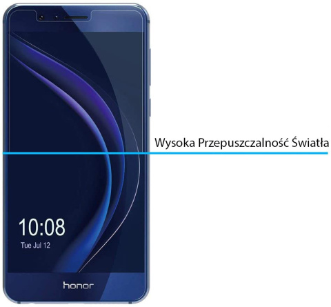 Szkło hartowane płaskie do Huawei Honor 8