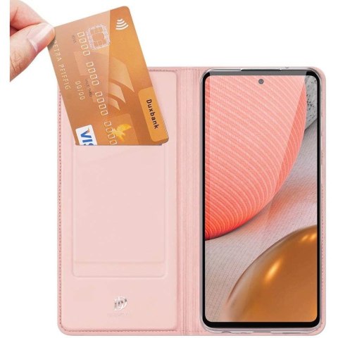 Etui Duxducis Skinpro do Samsung Galaxy A72 Rose Gold