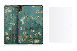 Etui do Lenovo Tab P11 Sakura + Szkło Ochronne