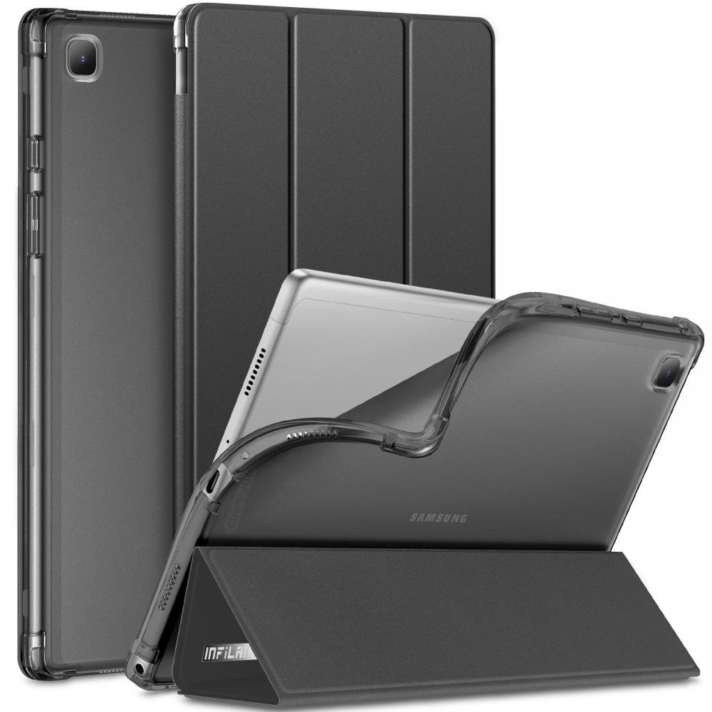 Etui z Klapką Infiland Smart Stand do Samsung Galaxy Tab A7 10.4 Black