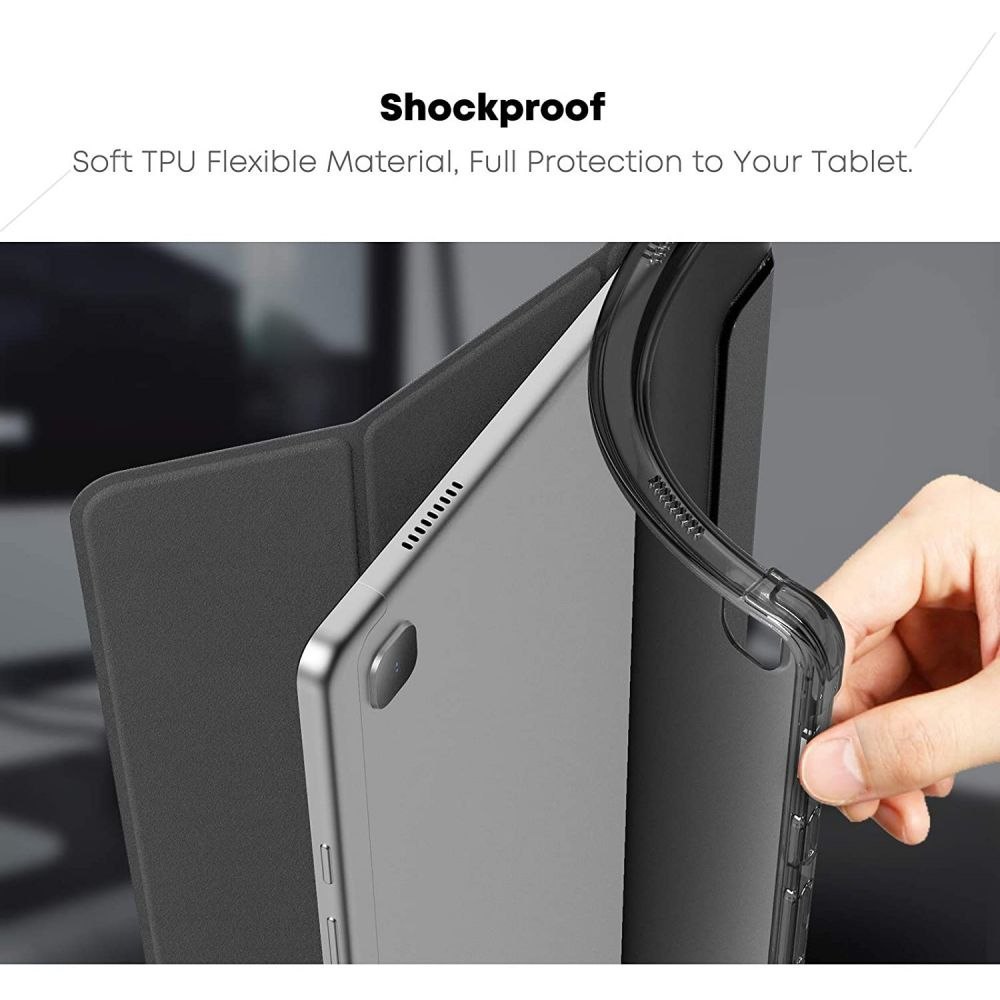 Etui z Klapką Infiland Smart Stand do Samsung Galaxy Tab A7 10.4 Black