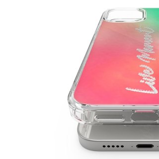 Etui Ringke Fusion Design do iPhone 12 Pro Max różowo-zielony