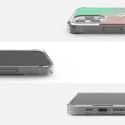 Etui Ringke Fusion Design do iPhone 12 Pro Max różowo-zielony