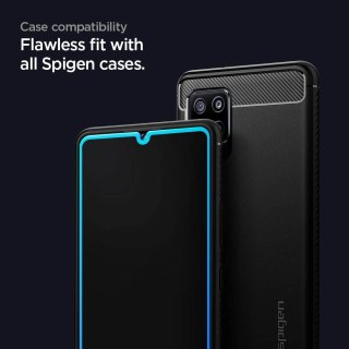 Szkło Hartowane Spigen Glass Fc do Samsung Galaxy A42 5G Black