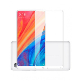 Szkło Ochronne Full Glue Białe do Xiaomi Mi Mix 2 / 2S