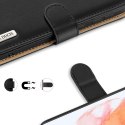 Etui Hivo Dux Ducis skórzane z klapką do Samsung Galaxy S21 5G czarny