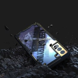 Etui Ringke Fusion X Design do Samsung Galaxy S21+ 5G (S21 Plus 5G) czarny (Cross)