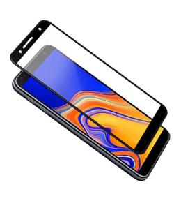 Szkło Ochronne Full Glue do Samsung Galaxy J6 Plus / J4 Plus 2018