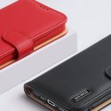 Etui Hivo Dux Ducis skórzane z klapką do iPhone 11 Pro Max czerwony
