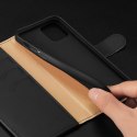 Etui Hivo Dux Ducis skórzane z klapką do iPhone 11 Pro czarny