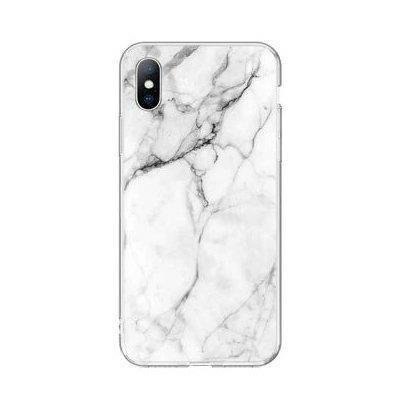 Wozinsky Marble żelowe etui pokrowiec marmur Samsung Galaxy S21+ 5G (S21 Plus 5G) biały