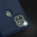 Etui DUX DUCIS + szkło pełne do Motorola Moto G9 Power niebieski