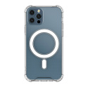 Etui Magnetic Case MagSafe do iPhone 12 / 12 Pro + szkło ochronne
