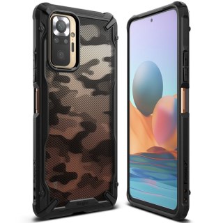 Etui Ringke Fusion X do Xiaomi Redmi Note 10 Pro Camo Black