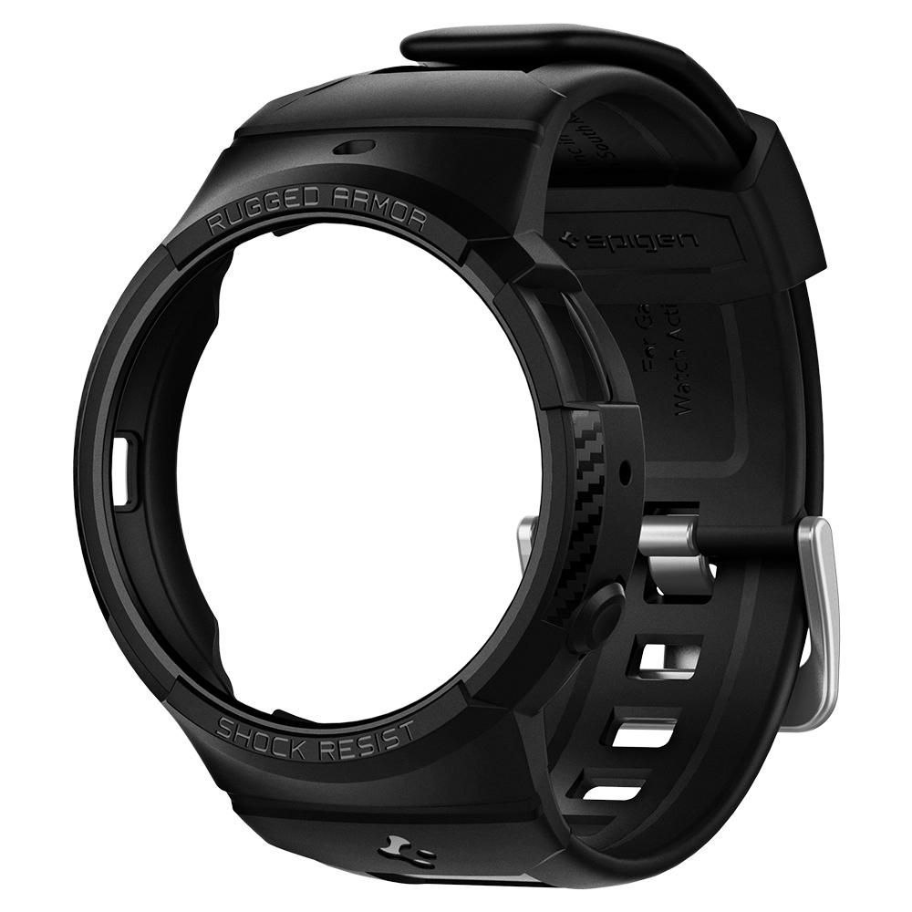 Pasek Spigen Rugged Armor "Pro" do Galaxy Watch Active 2 (44mm) Matte Black