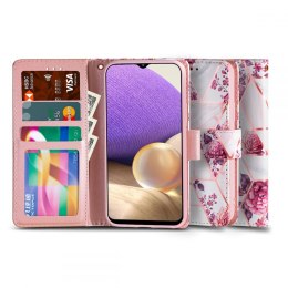Etui Wallet Floral Rose do Samsung Galaxy A32 5G