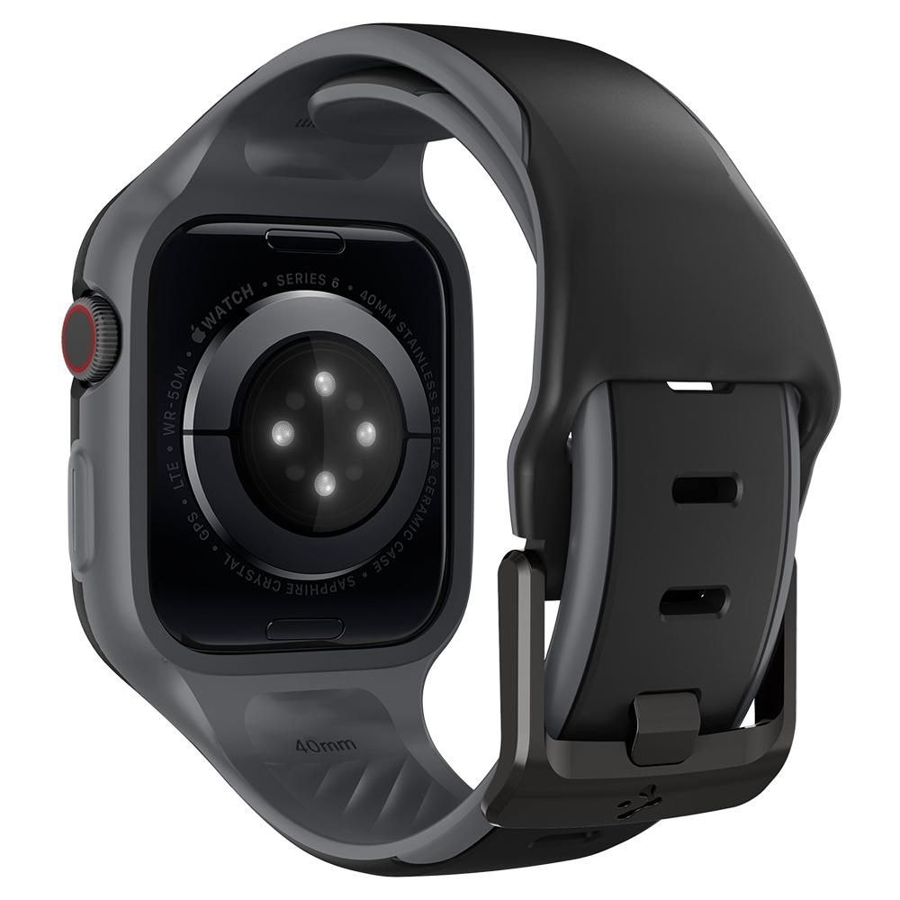 Pasek Spigen Liquid Air "Pro" do Apple Watch 4 / 5 / 6 / SE (40mm) Black