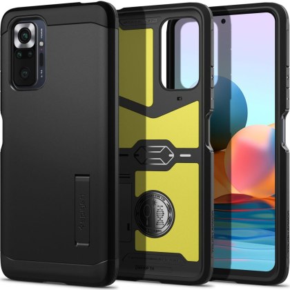 Etui Spigen Tough Armor do Xiaomi Redmi Note 10 Pro Black