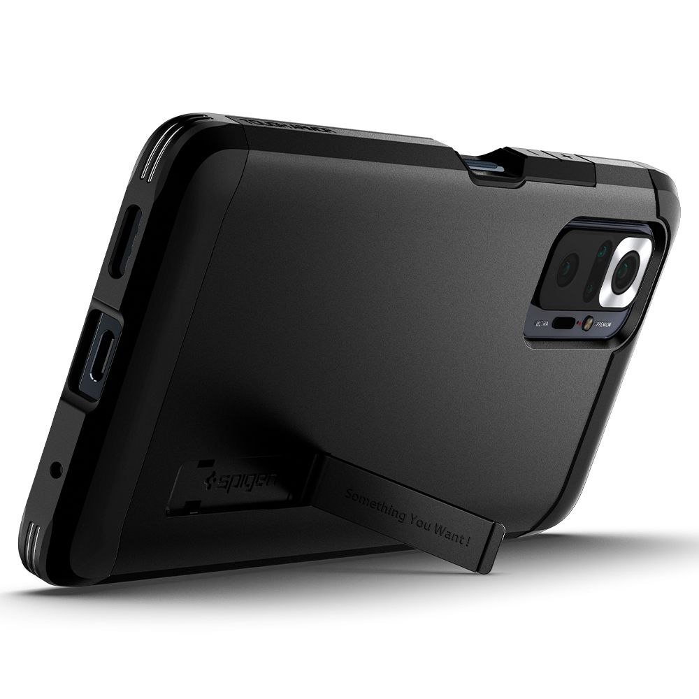 Etui Spigen Tough Armor do Xiaomi Redmi Note 10 Pro Black