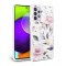 Etui Floral do Samsung Galaxy A52 LTE / 5G White