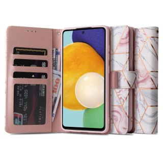 Etui Wallet Marble do Samsung Galaxy A52 LTE/5G