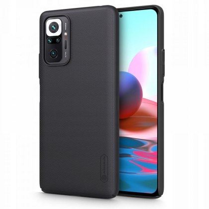 Etui Nillkin Frosted Shield do Xiaomi Redmi Note 10 / 10s Black