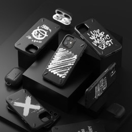 Etui Ringke Onyx Design do iPhone 12 mini czarny (Graffiti)
