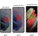 Szkło Hartowane UV + Lampa UV do Samsung Galaxy S21 Ultra / S21 Ultra 5G