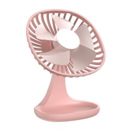 Wiatrak Biurkowy Baseus Pudding Shaped Fan Pink
