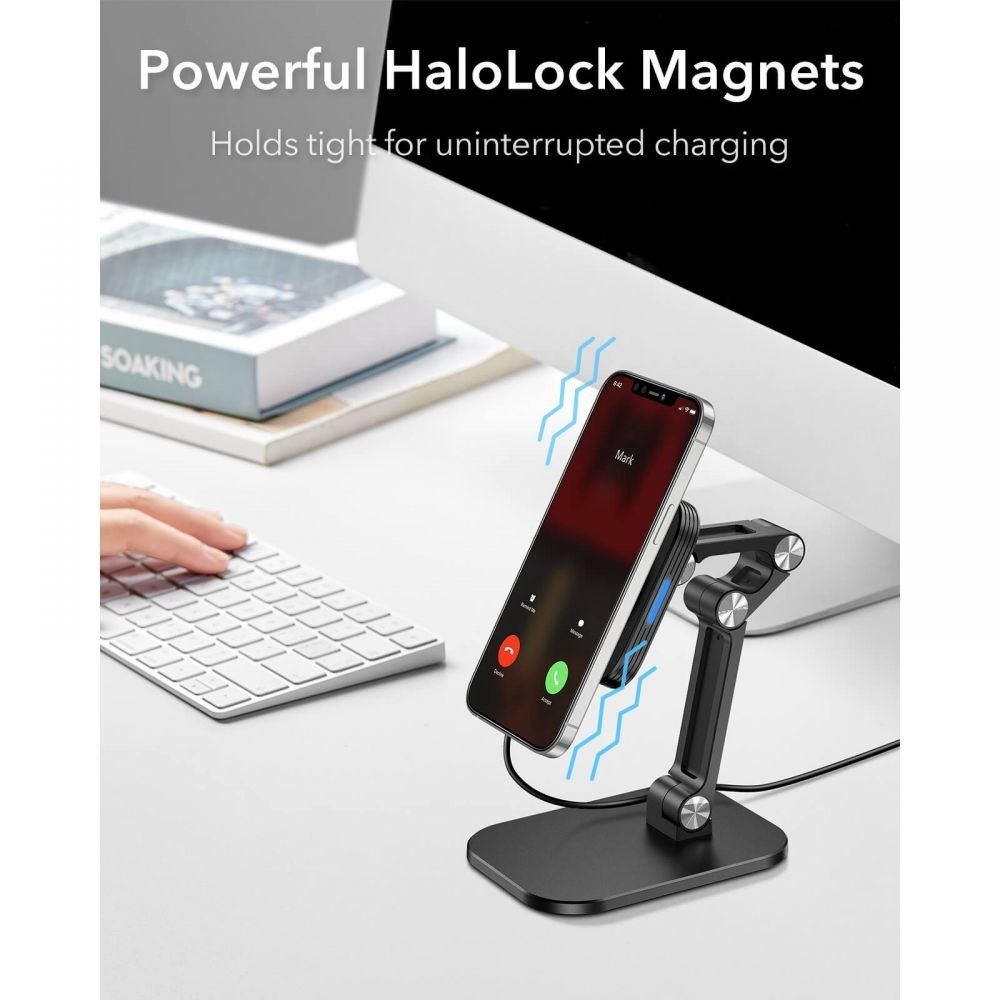 Podstawka Magnetyczna ESR Halolock Pod Telefon z Funkcją Ładowania