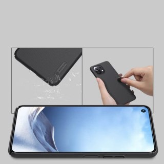 Etui Nillkin Frosted Shield do Xiaomi Mi 11 Lite / Mi 11 Lite 5G Black