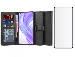 Etui Wallet 2 + Szkło do Xiaomi Mi 11 Lite 4G / 5G