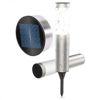 Lampa Solarna Ogrodowa 56cm Inox