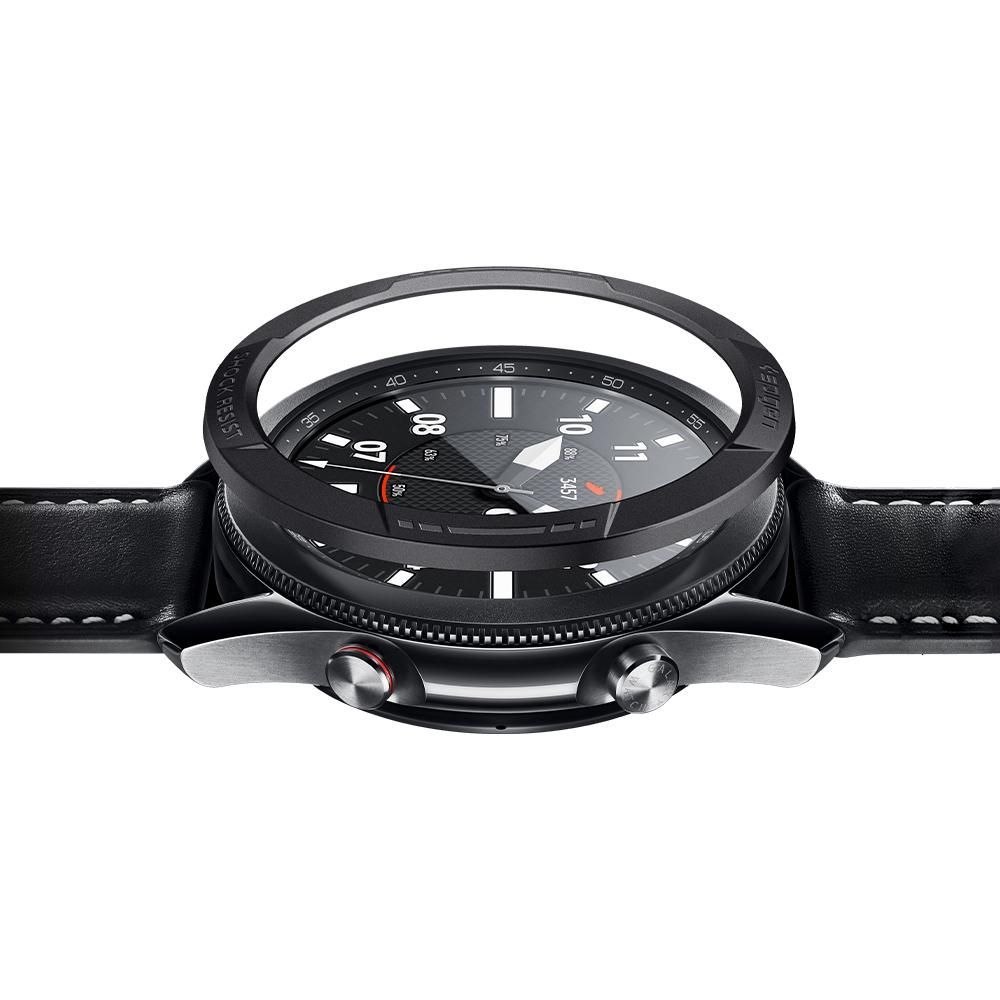 Nakładka Spigen Chrono Shield do Galaxy Watch 3 45mm Black