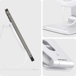 Podstawka Spigen Magfit "S" do ładowarki Apple Magsafe Biały