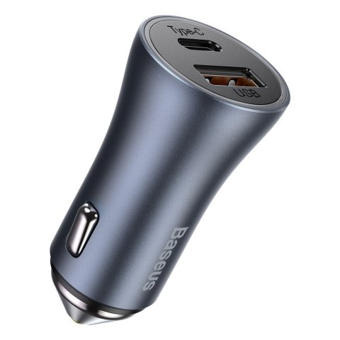 Szybka ładowarka samochodowa USB Typ C / USB 40 W Power Delivery 3.0 Quick Charge